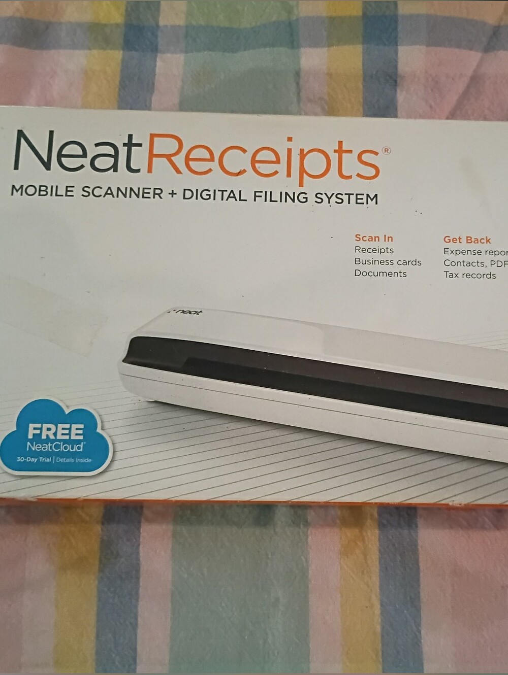 NeatReceipts Mobile Scanner in White
